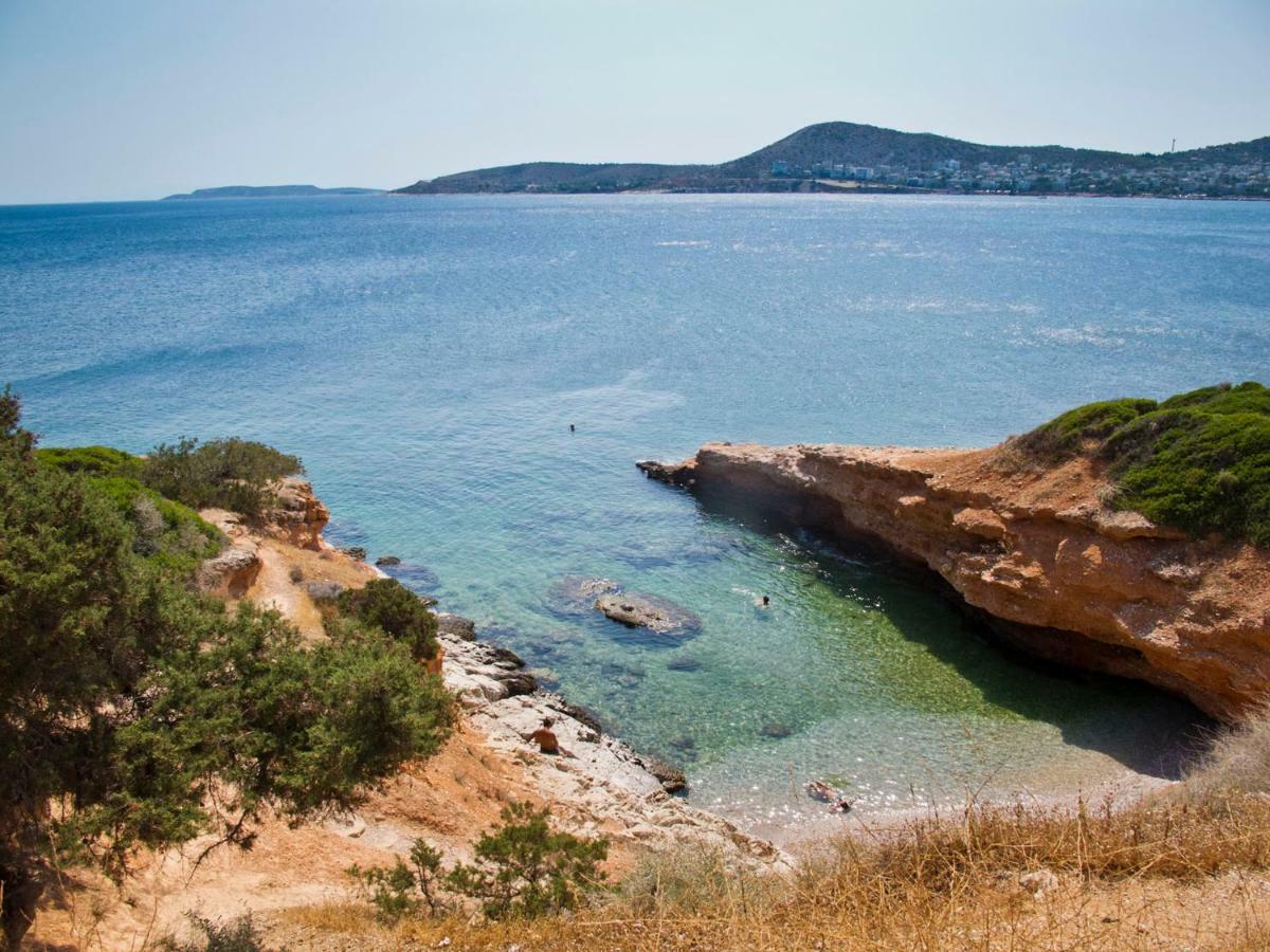 Outstanding Panoramic View, 10΄ Beach, 20΄ Airport Olimbos Экстерьер фото